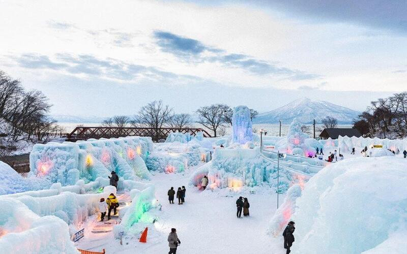 Asahikawa mùa đông – Nơi tuyết trắng trải dài bất tận