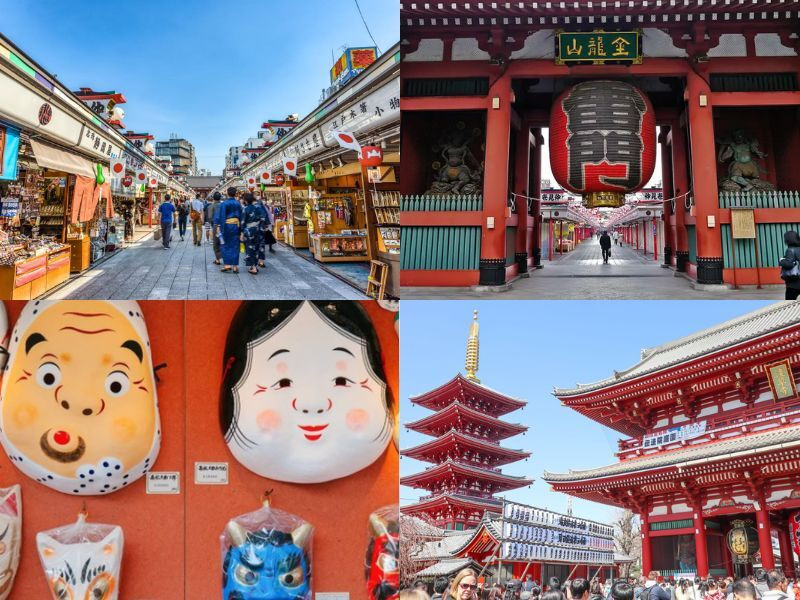 Asakusa mang vẻ đẹp đậm nét cổ kính 