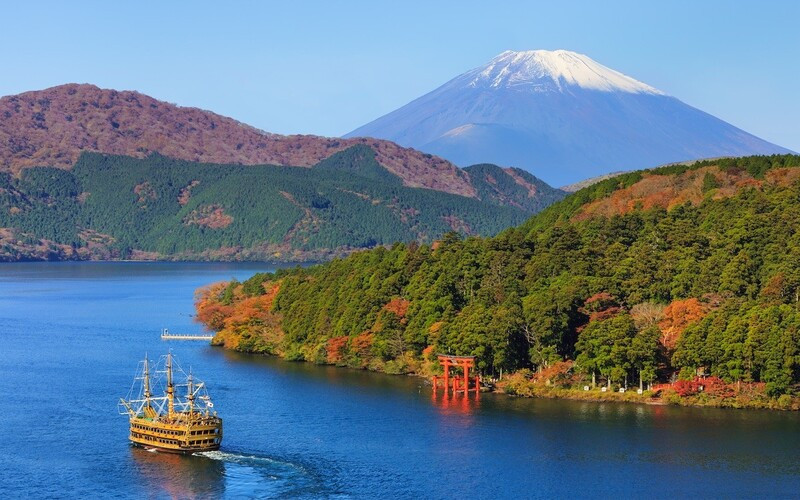 Khí trời Hakone dễ chịu, mát mẻ, ôn hòa 