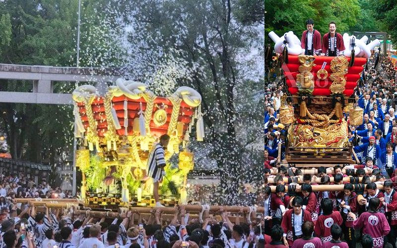 Không khí lễ hội tràn ngập văn hóa Nhật Bản