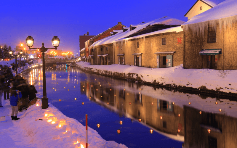 Lễ hội con đường ánh sáng tuyết Sapporo & Otaru 