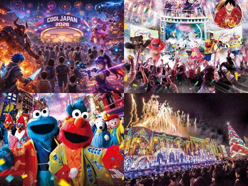 Universal Cool Japan 2026 – Sự kiện anime & game nhập vai đỉnh cao tại Nhật Bản