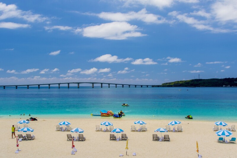 Bãi biển Okinawa ở Nhật Bản