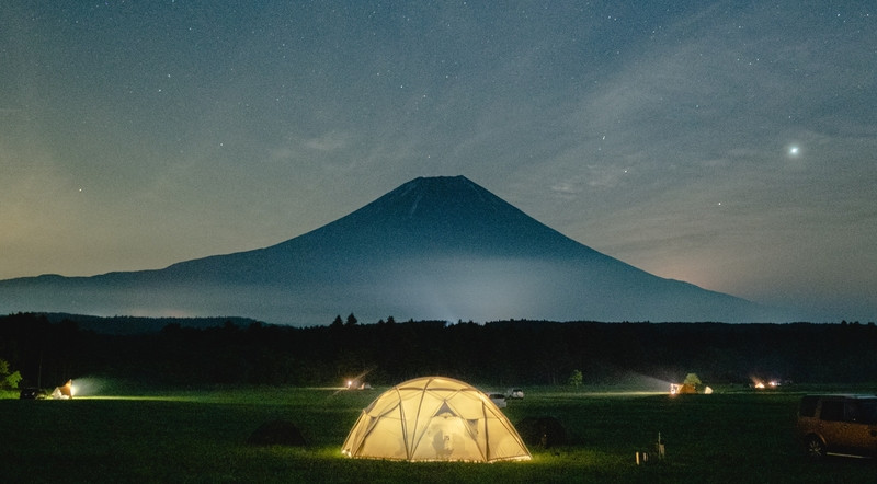 Cắm trại ở Nhật Bản