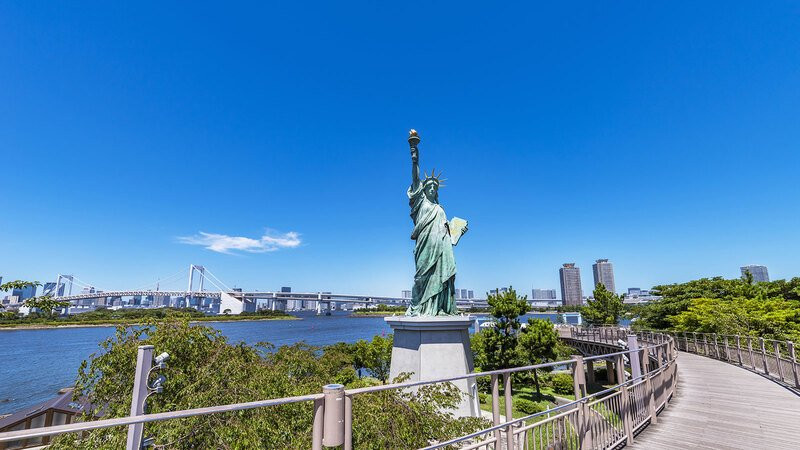 Công Viên Odaiba Seaside chill đầu năm mới