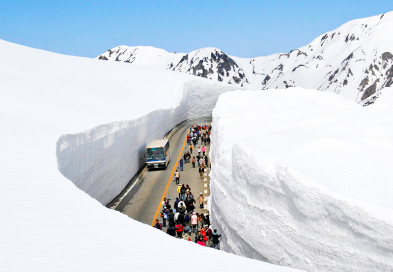 Cung đường tuyết Tateyama Kurobe Alpine 