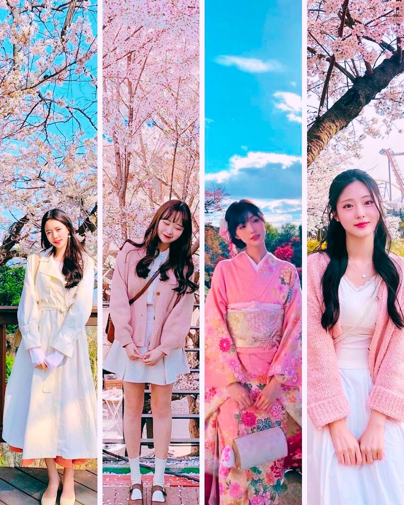 Tips phối đồ đẹp du lịch ngắm hoa anh đào Tips phối đồ đẹp du lịch ngắm hoa anh đào