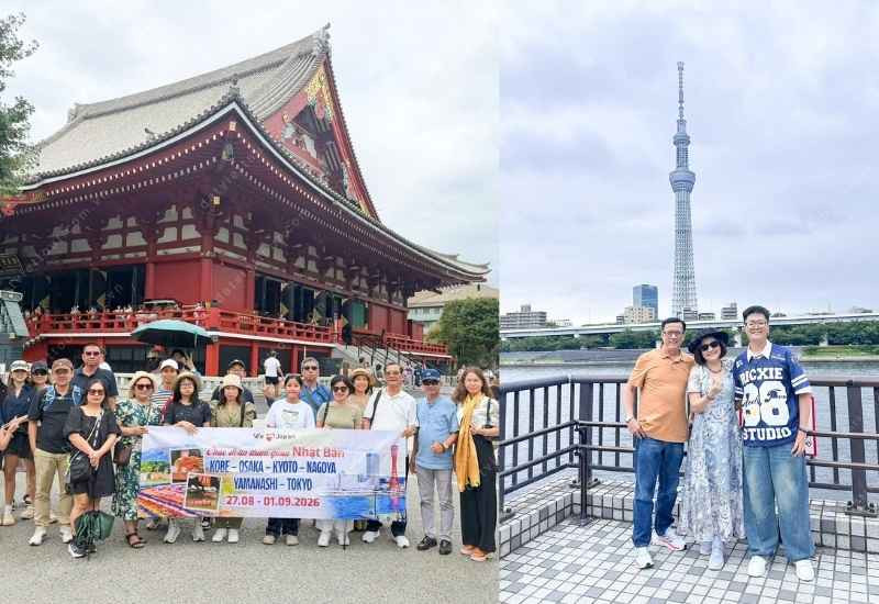 Khám phá Tokyo với những điểm đến nổi tiếng
