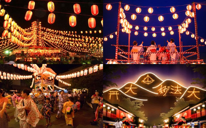 Hòa mình vào không khí nhộn nhịp tại lễ hội Obon 