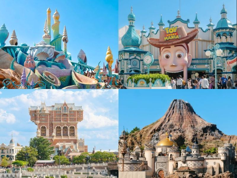 Một ngày lang thang ở công viên Tokyo DisneySea