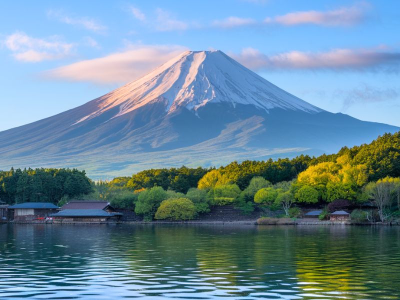 Ngắm núi Phú Sĩ từ hồ Kawaguchi Ngắm núi Phú Sĩ từ hồ Kawaguchi