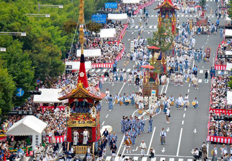 Tham gia Lễ hội Gion Matsuri khi du lịch Kyoto tháng 7