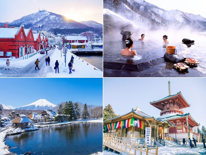 Ngao du Nhật Bản dịp tết trong tour 5 ngày 4 đêm  Ngao du Nhật Bản dịp tết trong tour 5 ngày 4 đêm