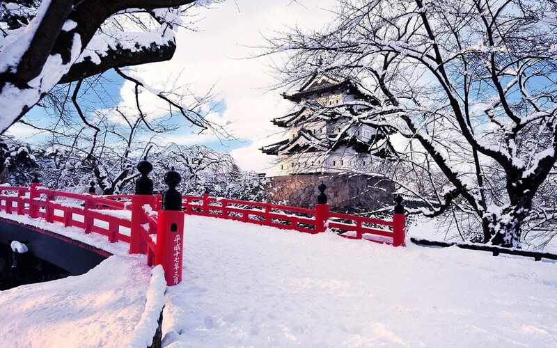 Tuyết ở Osaka