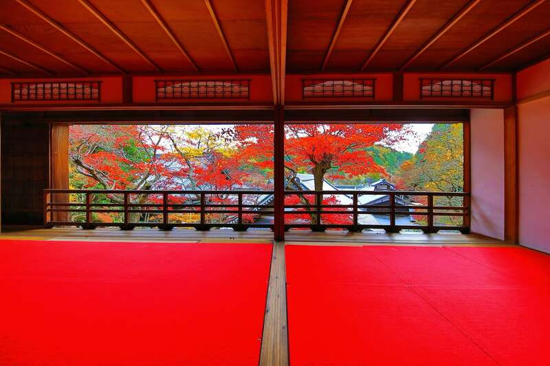 Hanachozu tại Yanagidani Kannon vào mùa thu Kyoto (Ảnh sưu tầm)