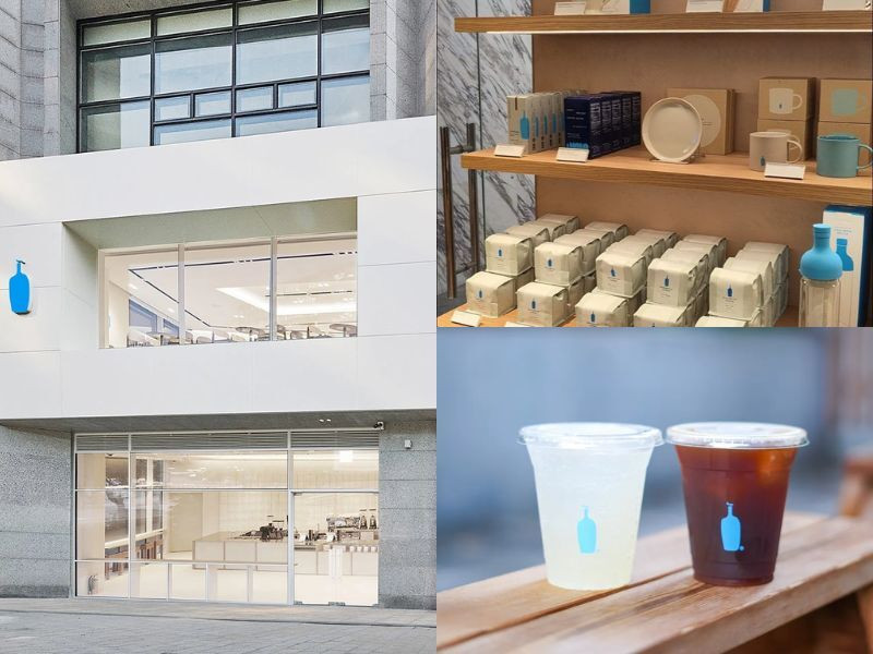 Không gian sáng, thoáng, đúng chất “minimalist” Blue Bottle