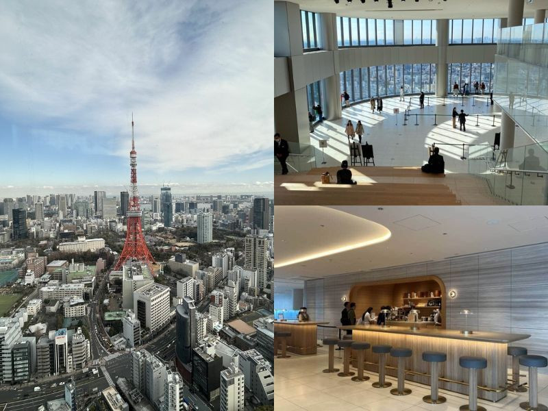 Rooftop cafe ngắm trọn Tokyo 