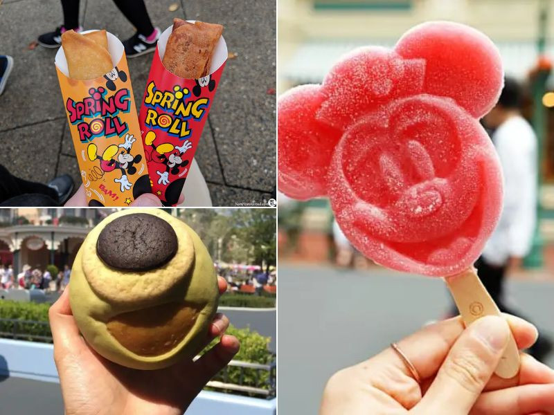 Các món ăn độc đáo chỉ có tại công viên Tokyo Disneyland