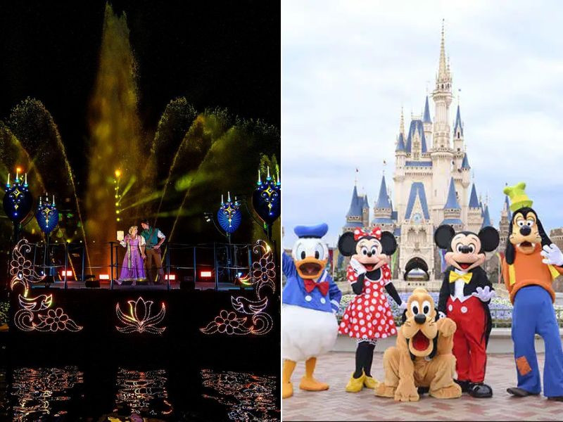 Các show và parade là linh hồn của Disneyland Nhật Bản