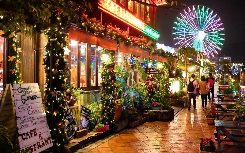 Góc chợ Giáng sinh Nhật Bản