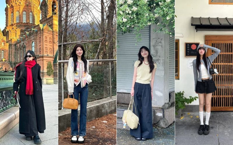 Gợi ý 4 outfit mặc thay đổi theo từng mùa tại núi Phú Sĩ Gợi ý 4 outfit mặc thay đổi theo từng mùa tại núi Phú Sĩ