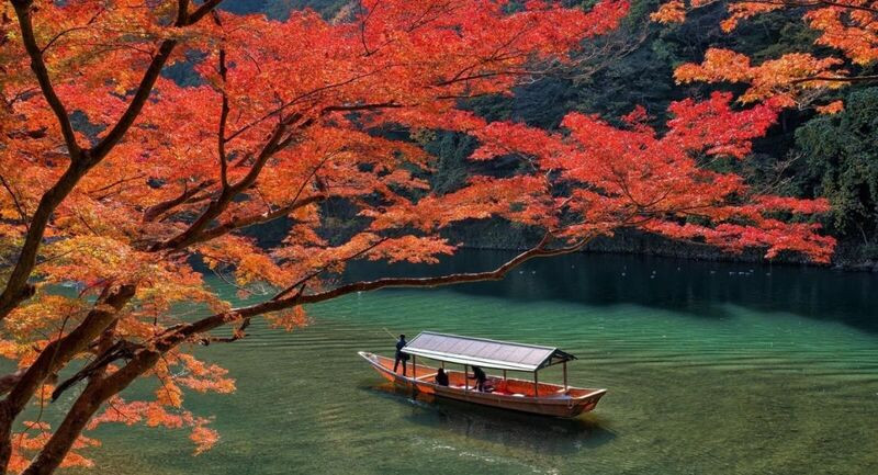 Vẻ đẹp mùa lá đỏ ở Hokkaido Nhật Bản