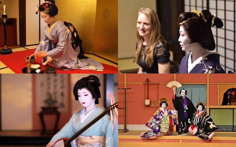 Những tiết mục trong Geisha - Vũ điệu quyến rũ