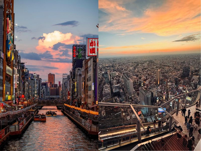 Thành phố sôi động Osaka - Nhật Bản