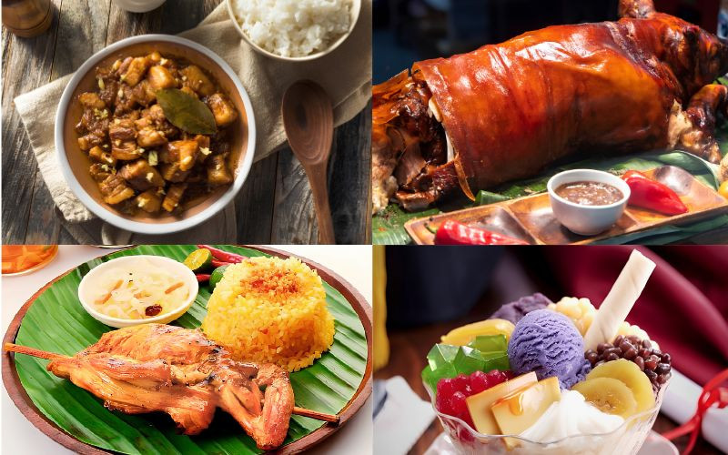 Ẩm thực đặc sắc của Philippines Ẩm thực đặc sắc của Philippines