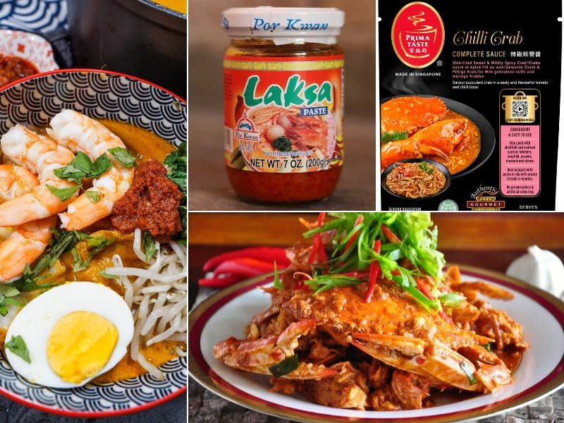 Sốt Laksa paste và Chili Crab thường được “săn đón”