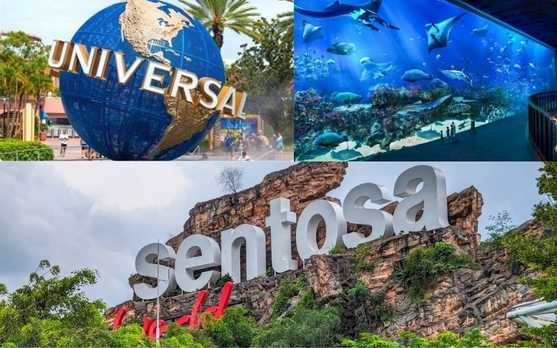 Vui chơi tại Sentosa Vui chơi tại Sentosa