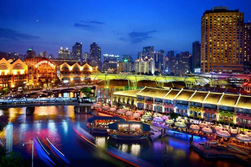 Khám phá sự sôi động về đêm tại Singapore