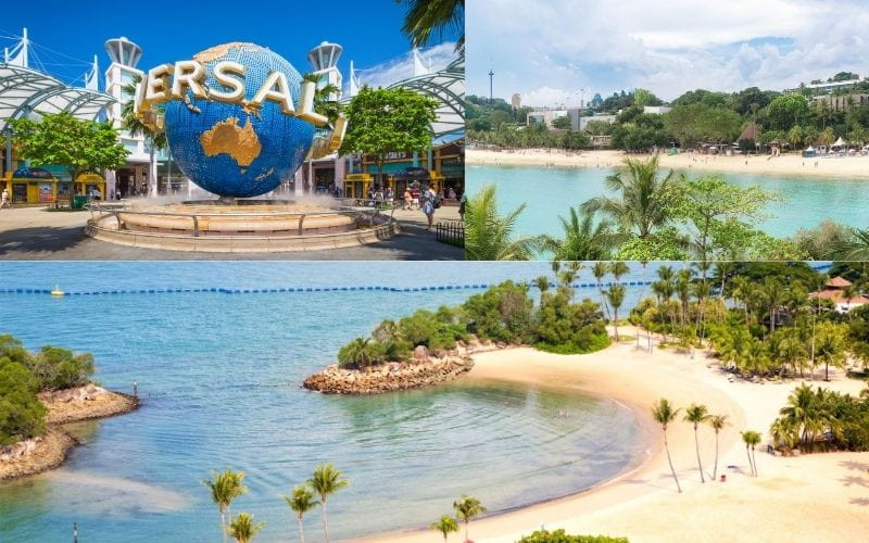 Tour du lịch singapore lễ 2/9- khám phá đảo Sentosa có nhiều điểm vui chơi nổi tiếng của Singapore 