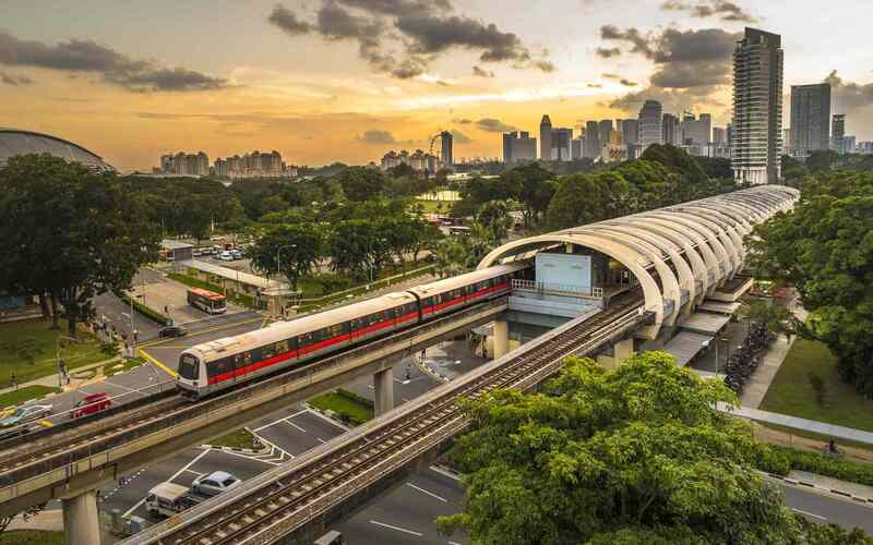 Hệ thống giao thông công cộng phát triển tại Singapore