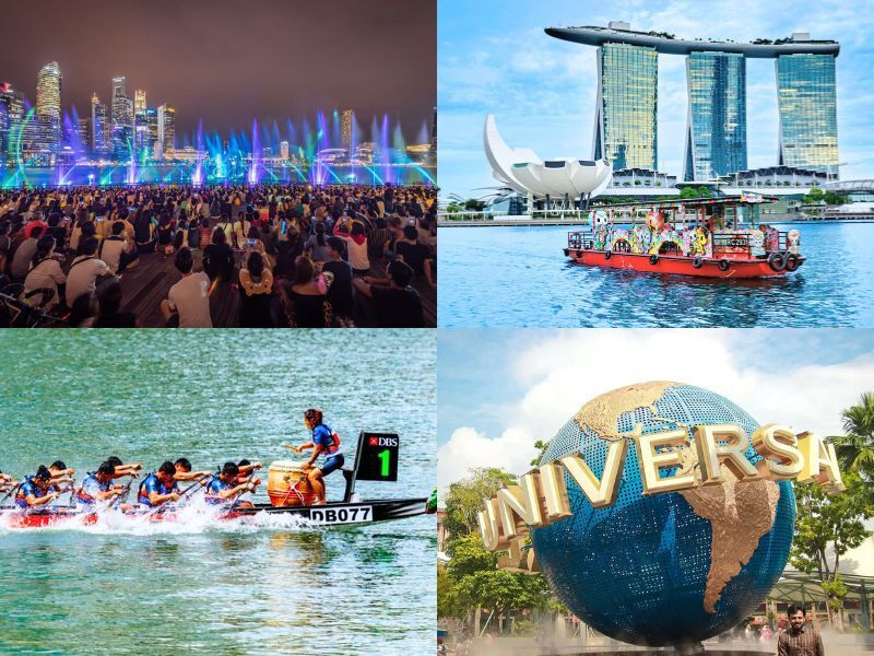 Các hoạt động vui chơi lễ hội ở Singapore vào tháng 6