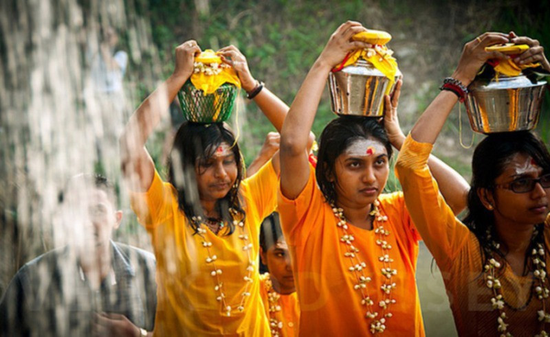 Khoảnh khắc thiêng liêng tại lễ hội Thaipusam