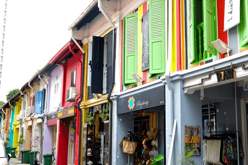 cửa hàng mua sắm tại Haji Lane