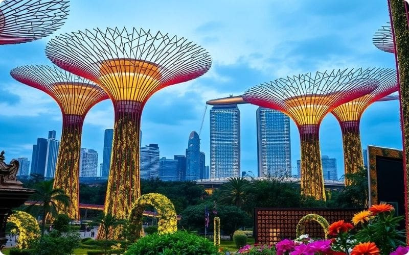 Du lịch Singapore tháng 7 - Khám phá kỳ quan Gardens by the Bay Du lịch Singapore tháng 7 - Khám phá kỳ quan Gardens by the Bay