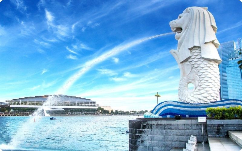 Tượng sư tử biểu tượng của Singapore Tượng sư tử biểu tượng của Singapore