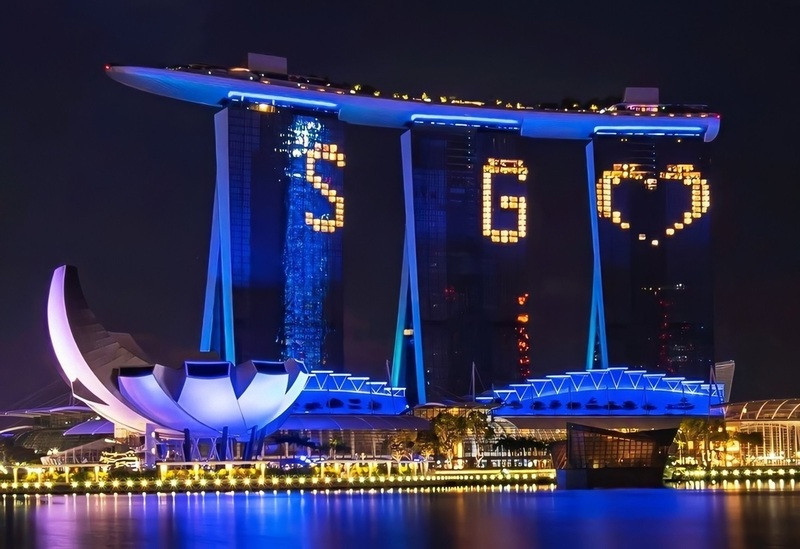 Sự xa hoa, lộng lẫy của Marina Bay Sands