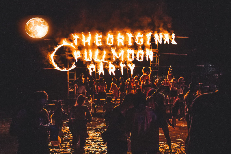 lễ hội Full Moon Party 