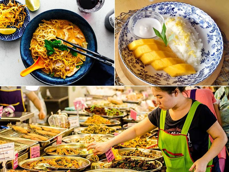 Thưởng thức ẩm thực đường phố Thái Lan