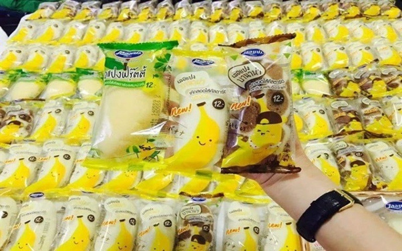 Bánh chuối Thái best-seller tại Big C 