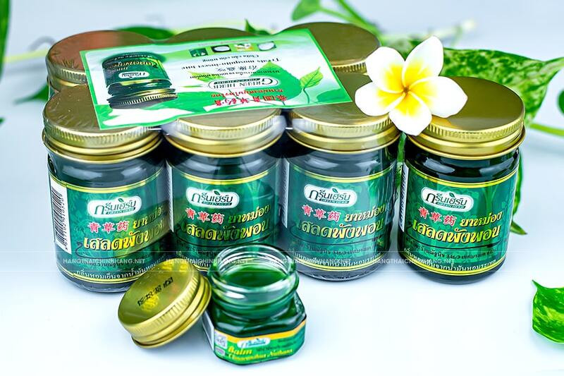 Dầu massage Thái thơm thảo mộc thư giãn