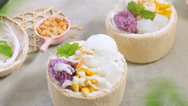 Kem dừa thái lan 