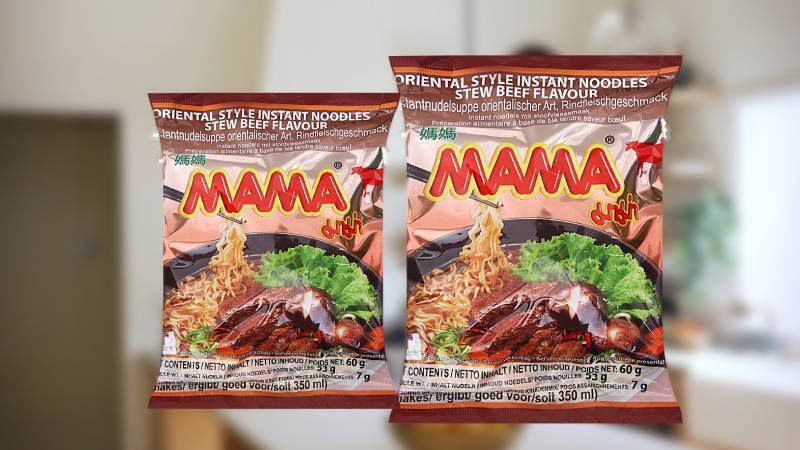 Mì Mama Thái Tom Yum cay ngon chuẩn vị 