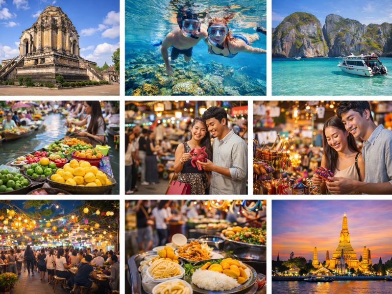 Tháng 3 là mùa lý tưởng để check-in Thái Lan với ánh nắng đẹp và thời tiết ổn định