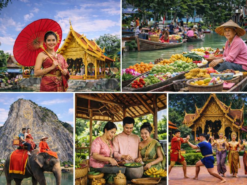 Suanthai Pattaya - không gian văn hóa Thái Lan truyền thống 