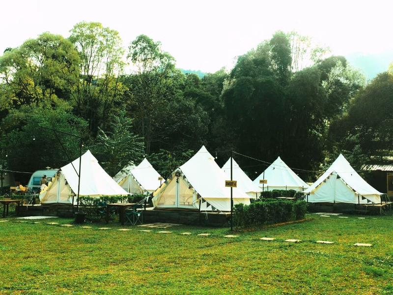 Trải nghiệm cắm trại tại khu Dong Son 