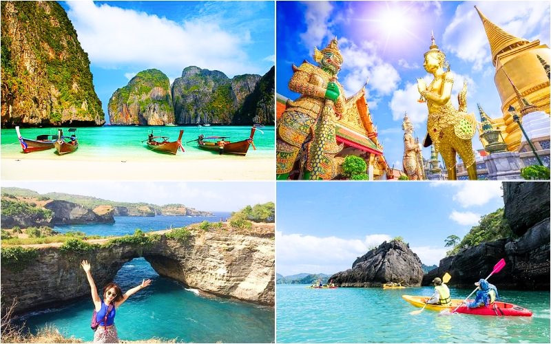 Thả mình chiêm ngưỡng vẻ đẹp rực rỡ của “xứ sở chùa vàng” 